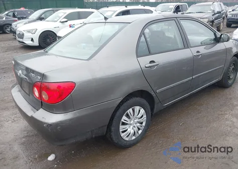 2006 Toyota Corolla Le из США, поврежденный, VIN 2T1BR30E46C589029